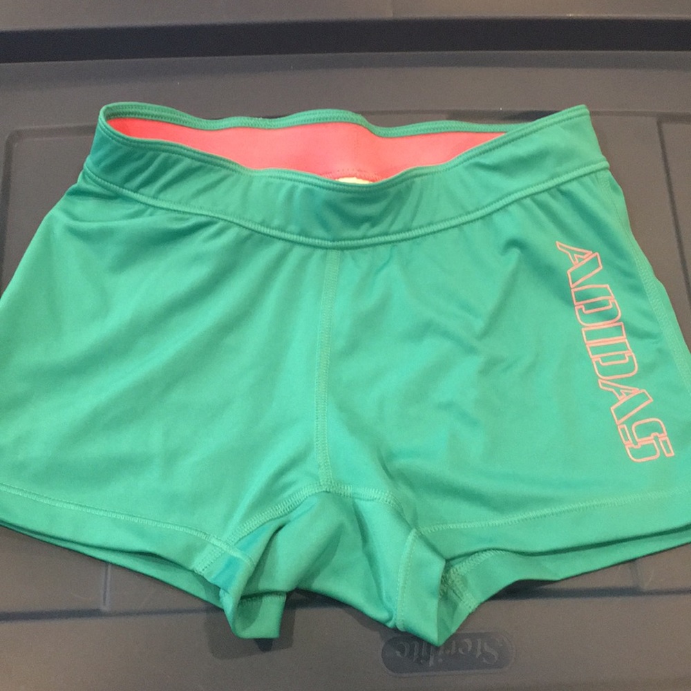 Girls adidas climalite shorts medium 12-14